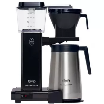 Tilgakohvimasin MOCCAMASTER KBGT 741 — 1,25 L (10 tassi), 1520 W, teras, eemaldatav veepaak