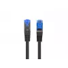 Võrgukaabel Lanberg PCF6A-10CC-0025-BK RJ45 Cat6a 0.25m Must