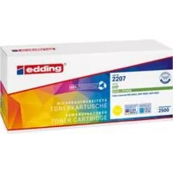 Edding EDD-2207 tooner asendab HP 203X (CF542X) kollane 2500 lehekülge ühilduv tooner (18-2207)