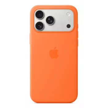 Apple iPhone 17 Pro Max Silikoonkest MagSafe Oranž