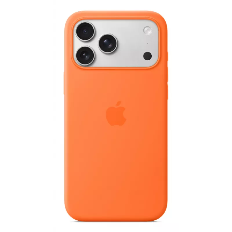 Apple iPhone 17 Pro Max Silikoonkest MagSafe Oranž