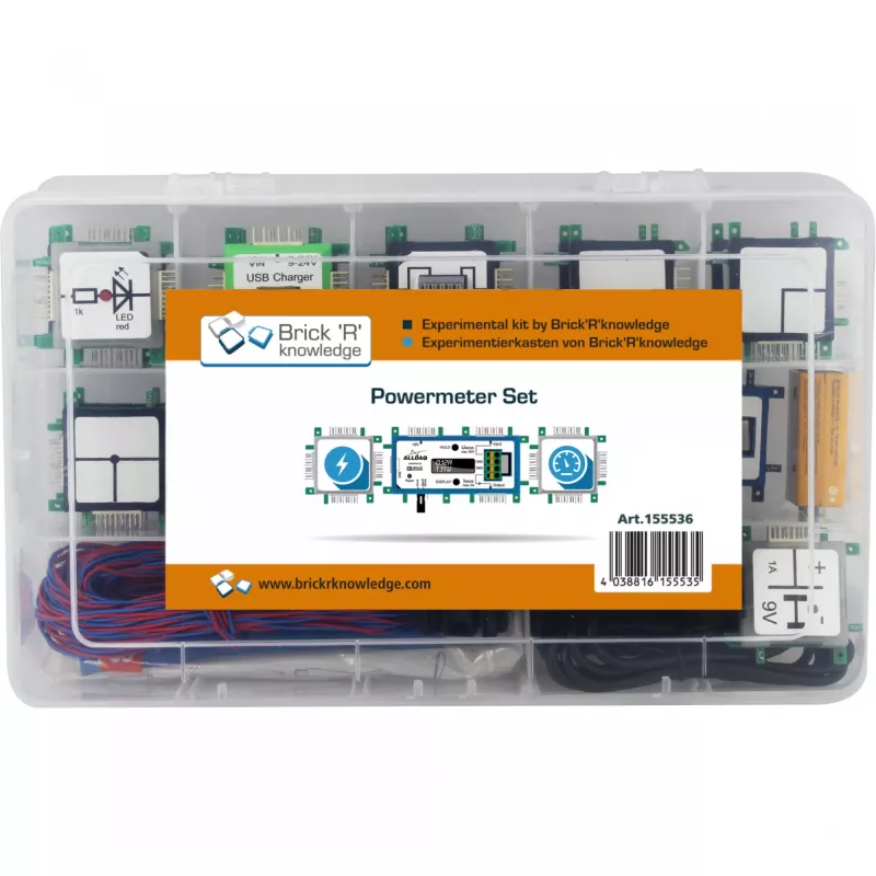 Võimsusmõõturi komplekt ALLNET BrickRknowledge ALL-BRICK-0696 — saksakeelne juhend