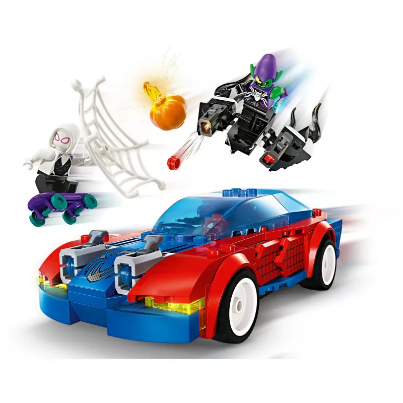 Lego Marvel 76279 Ämblikmehe Võidusõiduauto & Roheline Goblin – ehituskomplekt