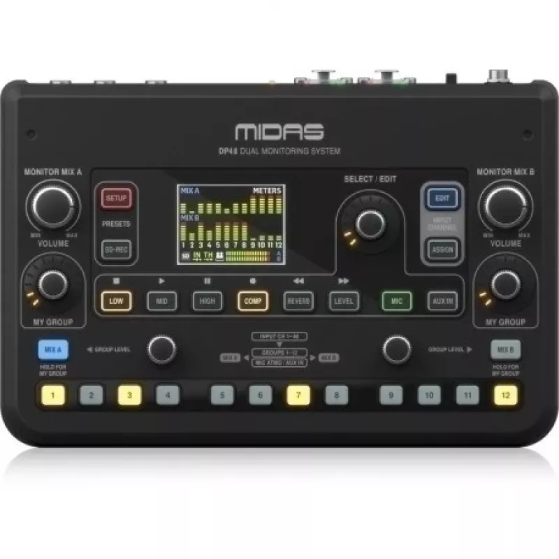 Mixer Midas DP48 48-kanaliline OEM digitaalne personaalmonitorisüsteem