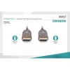 DisplayPort AOC hübriidkiudoptiline kaabel, UHD 8K (must, 30 meetrit)