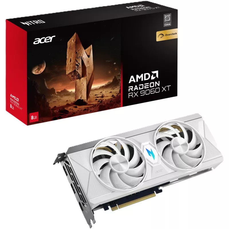 Graafikakaart Acer Nitro Radeon RX 9060 XT OC 8GB GDDR6