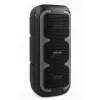 Kaasaskantav stereokõlar SQUEAK SQ1009 — Bluetooth 5.3, 45W RMS, 10 h aku, FM, USB, AUX, LED, 1800 mAh, must
