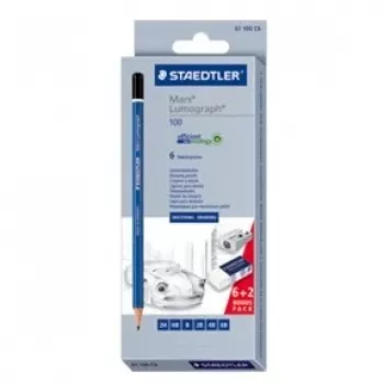 Pliiats Staedtler Mars Lumograph 100 Multi
