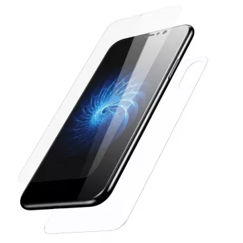 Ekraanikaitse Devia karastatud klaas Entire View iPhone XS Maxile — läbipaistev, pakis 10 tk
