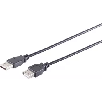 USB-kaabel S/CONN 13-24305 USB 2.0 0,3 m must