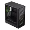 Gamemax korpus | AERIS 330 MB | Must | Mini Tower | Toiteplokk pole kaasas
