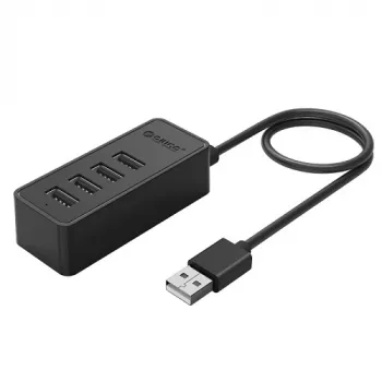 ORICO W5P-U3-030 4-pordiline USB 3.0 jaotur, kompaktne lauajaotur välisseadmete ühendamiseks