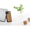 man and wood nuterakaitse iPhone 11 Pro-le — cappuccino must viimistlus