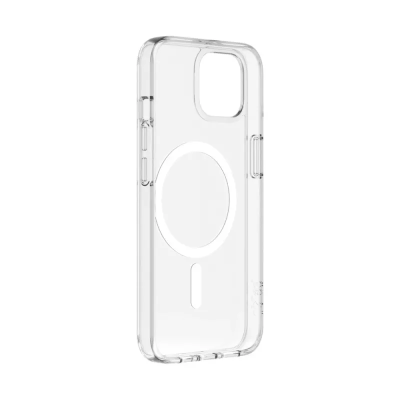 Case SheerForce MagSafe Anty-mikrobiologic iPhone 13 jaoks, läbipaistev