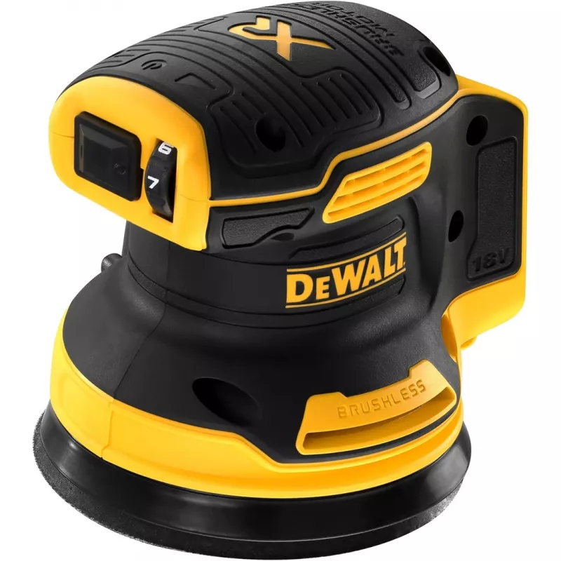 Ketassander DeWalt DCW210N harjadeta 18 V, 125 mm ketas, 8 000–12 000 OPM, 930 g