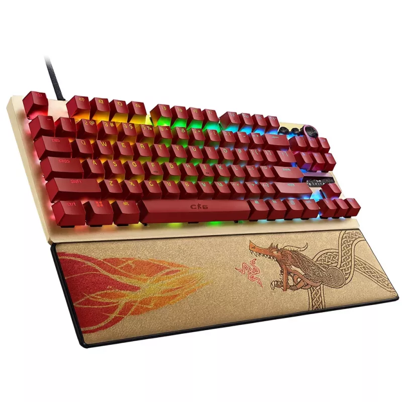 Razer Huntsman V3 Pro Tenkeyless | Mänguklaviatuur | Juhtmega | US | Counter-Strike 2 väljaanne | USB Type-C | Razer Analog Optical Switch Gen-2