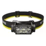 Pealamp Nitecore HC60 UHE 4000 mAh akuga, 6 LEDi, veekindel, põrutuskindel, must/kollane