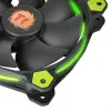 Thermaltake Riing 14 CL-F039-PL14GR-A 14 cm must roheline ventilaator