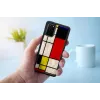 Kaitseümbris iKins Samsung Galaxy S20+ jaoks — must trükitud disain