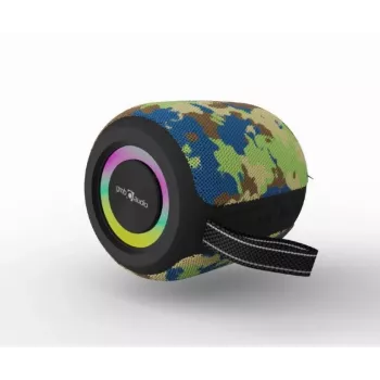 Kantav kõlar|GEMBIRD|Camouflage|kantav/juhtmeta|Bluetooth|SPK-BT-LED-05-CM