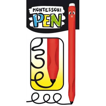 Hariv komplekt Montessori pastakas kirjutamiseks koolis 18 tahvliga