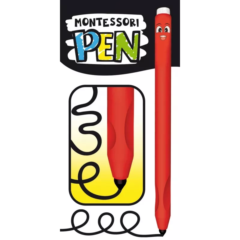 Hariv komplekt Montessori pastakas kirjutamiseks koolis 18 tahvliga