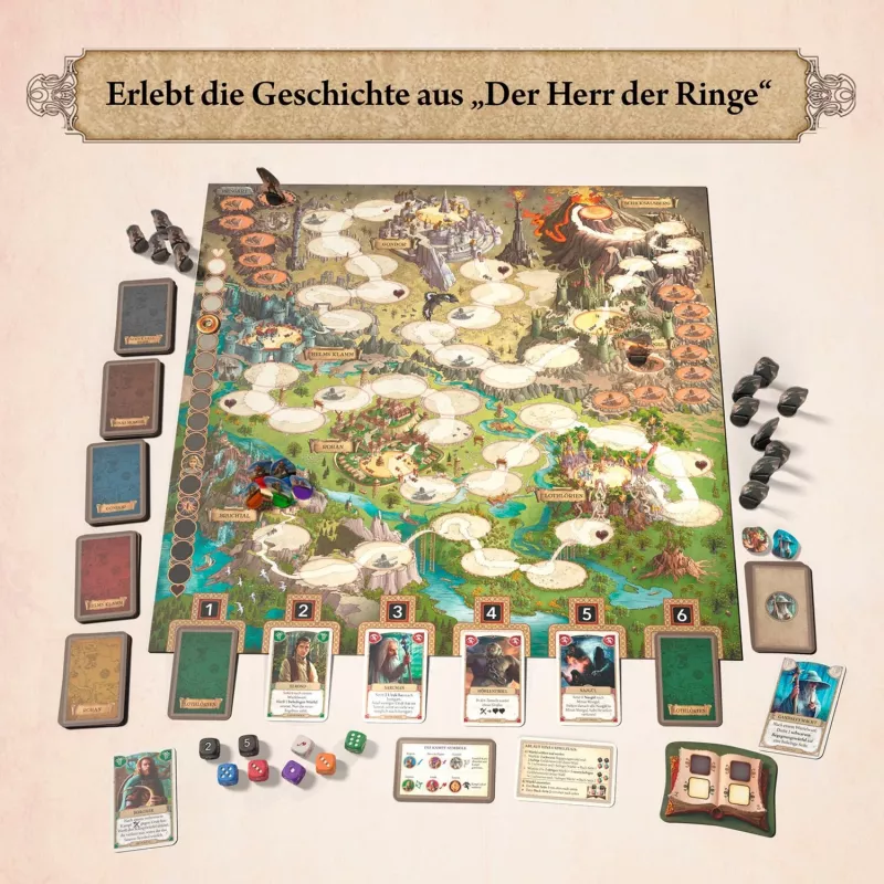 Kosmos Der Herr der Ringe - Gemeinsam zum Schicksalsberg, lauamäng