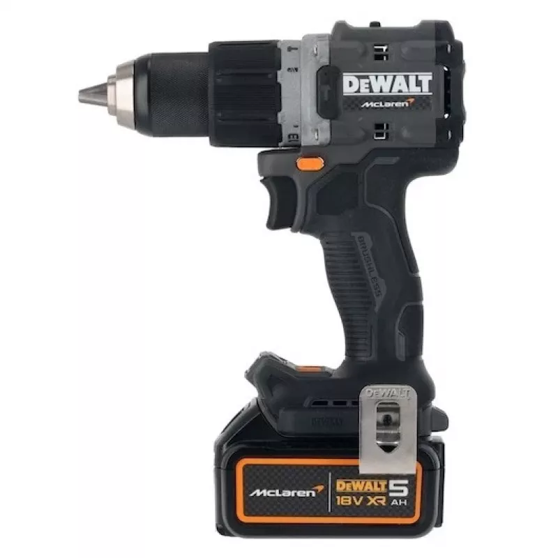 DeWalt MCLAREN DCD85MP2T puurkeeraja 18 V Must, Kollane