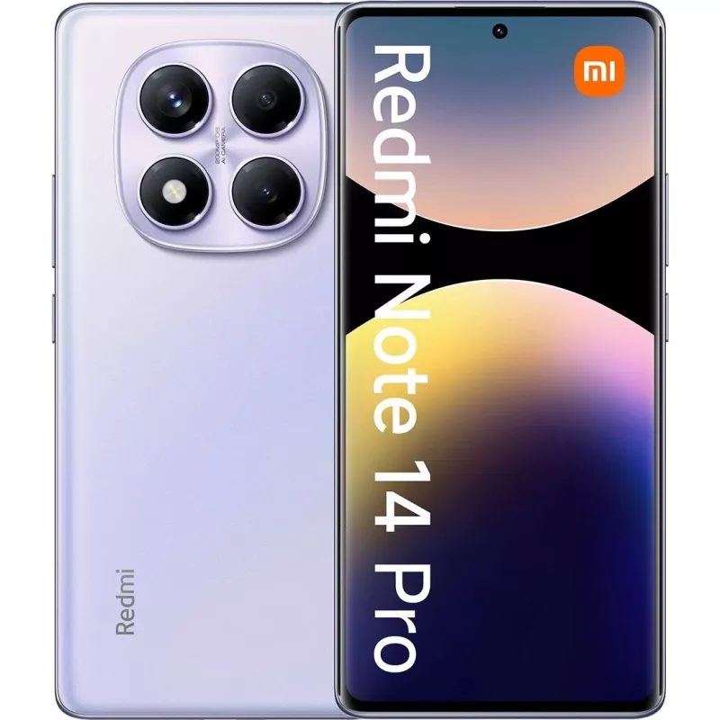 Nutitelefon Xiaomi Redmi Note 14 Pro 6.67-tolline 256 GB lilla