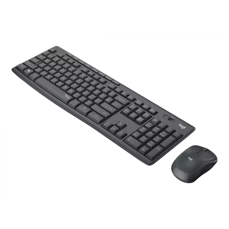 LOGITECH MK295 Vaikne juhtmevaba komplekt GRAPHITE