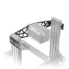 Kinnitusklamber Asetek SimSports Steel Must 135x535x168mm