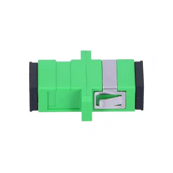 Extralink Adapter SC/APC Single Mode Simplex roheline