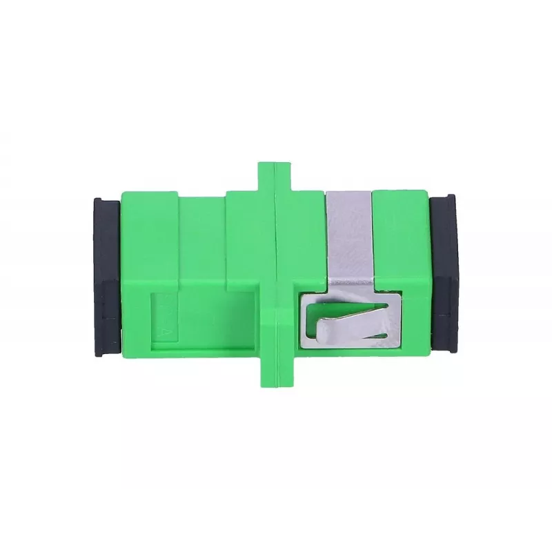 Extralink Adapter SC/APC Single Mode Simplex roheline