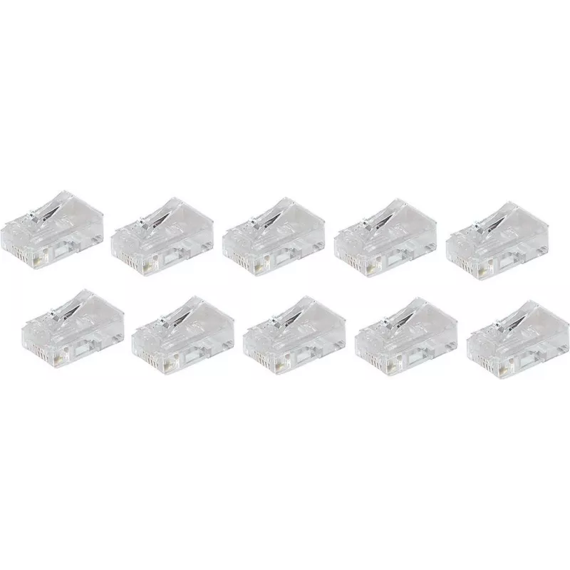 RJ-45 juhtmepistik ShiverPeaks BS72051-10 Valge