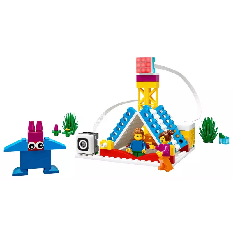 Hariduslik robootika- ja programmeerimiskomplekt LEGO Education Spike Essential Set A+ 45345 — 449 elementi, vanusele 6+