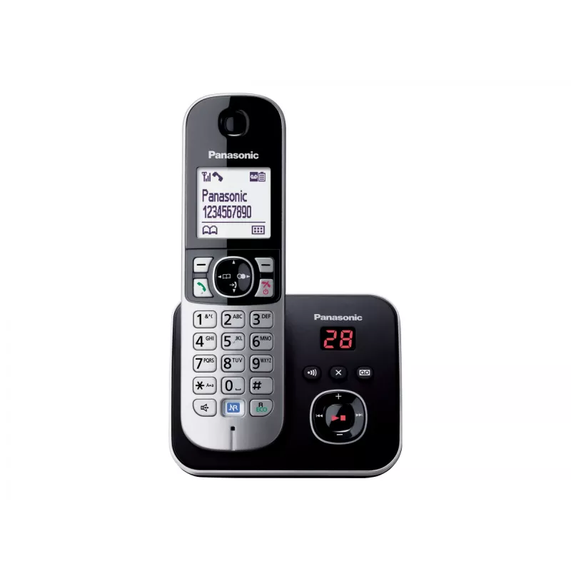 DECT-telefon Panasonic KX-TG6821GB Must