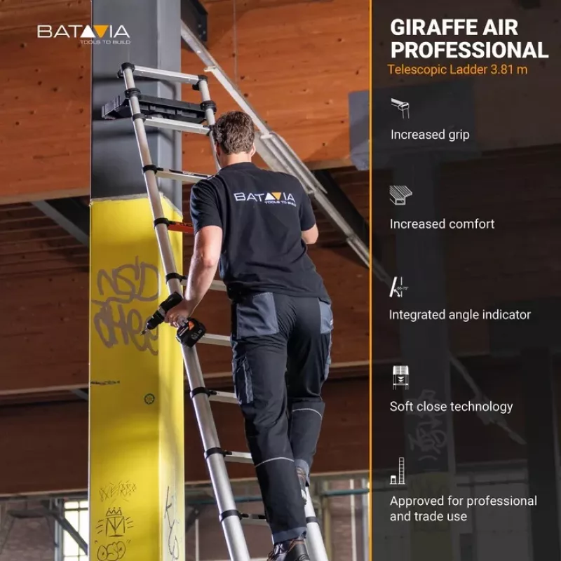 Teleskoopredel Batavia B.V. Giraffe PRO 3,81 m, mudel 7063670