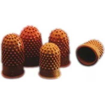 Rexel Thimblettes Velos suurus 00 - 15mm Ø oranž karp/10, oranž, kumm