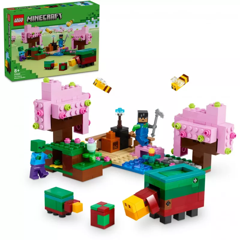 Lego 21260 Minecraft Cherry Blossom Garden mängukomplekt