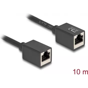 Võrgukaabel DeLOCK 90335 RJ-45 Cat6a 10 m Must