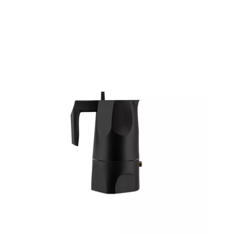 Alessi MT18/3 Espressomasin Ossidiana, roostevaba teras, alumiinium, 3,5 x 18,5 x 40,5 cm