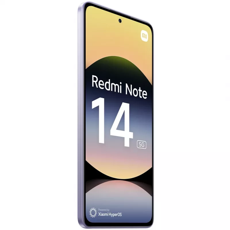 Nutitelefon Xiaomi Redmi Note 14 5G, 6,67-tolline OLED, 8 GB muutmälu, 256 GB, lavendel, 5110 mAh