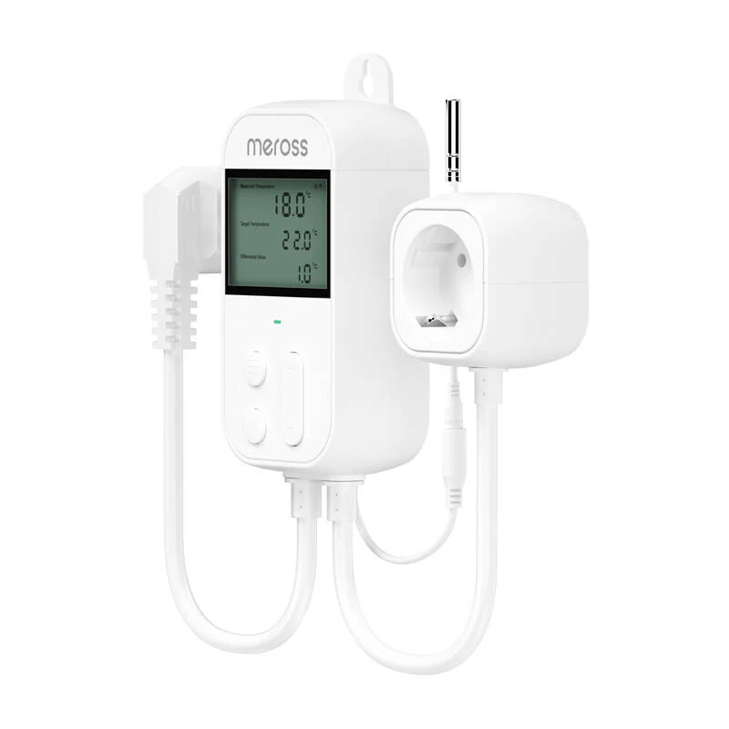 Digitaalne termostaat Meross MTS960HK Valge LCD AC 16A