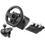 Manuaalkäigukasti vahetaja TRACER TRAJOY47345 — juhtmega 6-ühes simracing-kontroller, 1,8 m kaabel, must, ergonoomiline libisemiskindel käepide, 270° pöörlemine