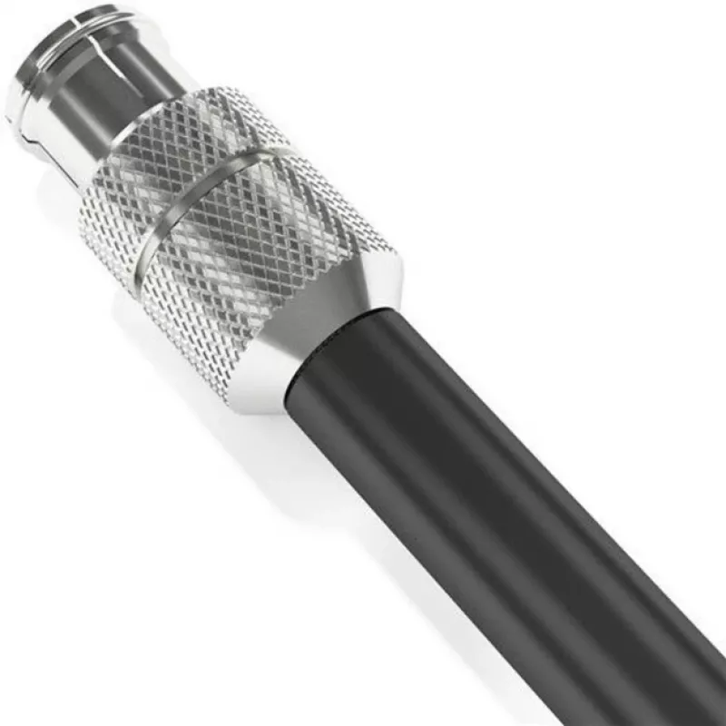 Lihtpaigaldusega IEC/koaksiaalsokkel (hõbe/sinine, 6,5–8,0 mm)