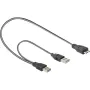 USB-kaabel DELOCK 82909 USB 3.2 Gen 1 0,2 m