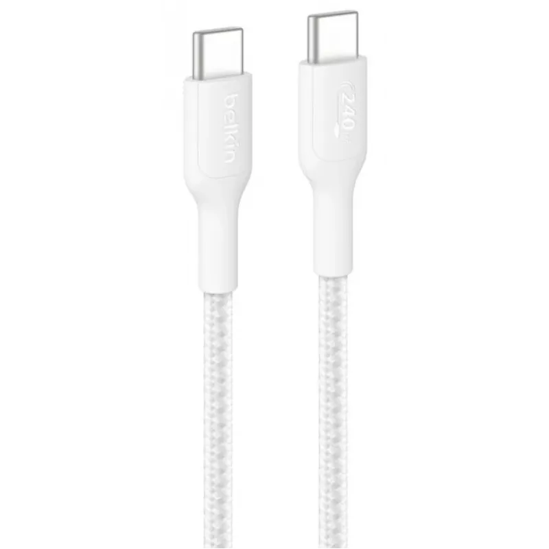 USB-kaabel Belkin BoostCharge Pro 2m USB-C valge