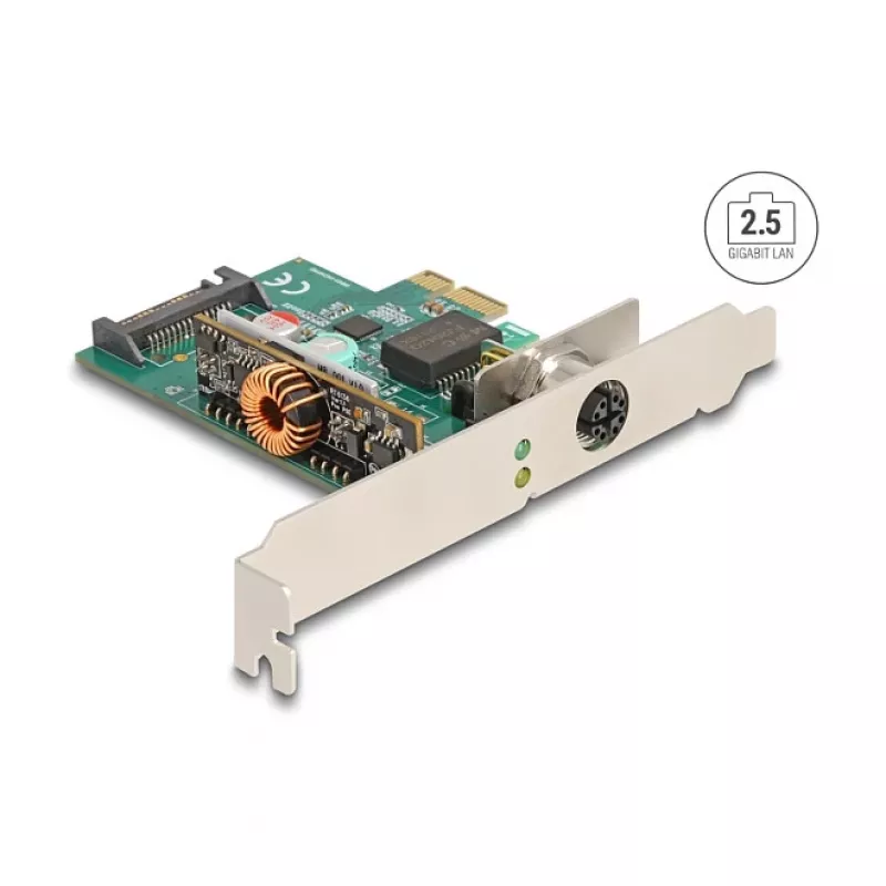 DeLOCK 90760 Sisemine võrgukaart 2500 Mbit/s PCI Express Juhtmega