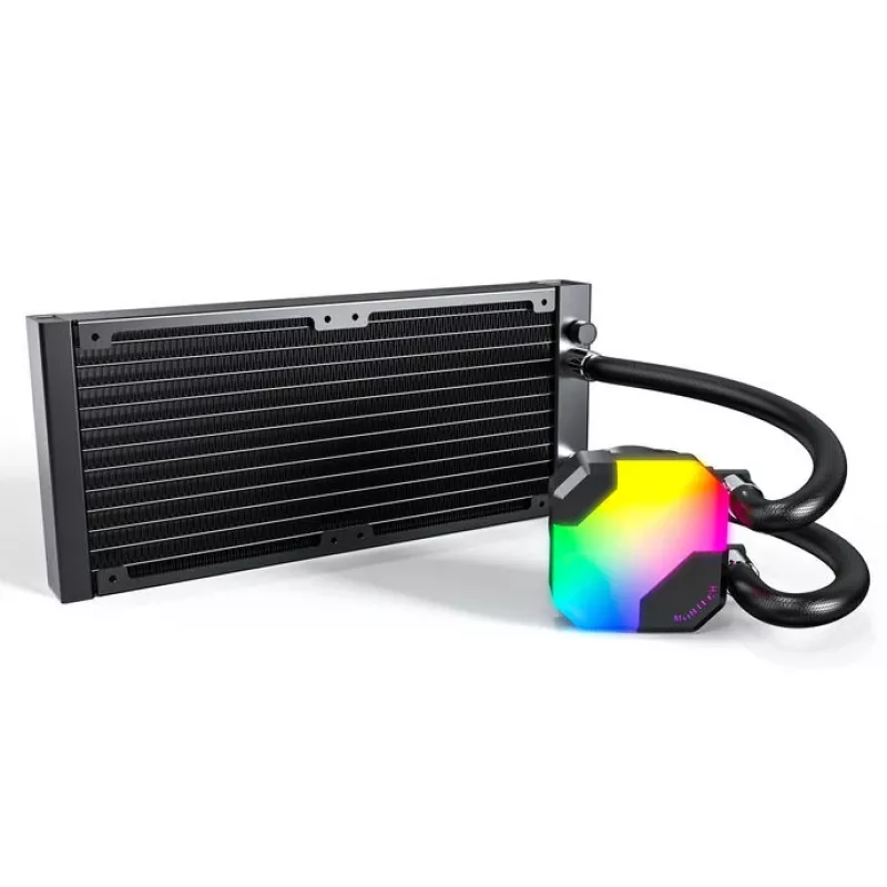 Integreeritud vedelikprotsessorijahuti Montech Hyper Flow ARGB 240 mm, must