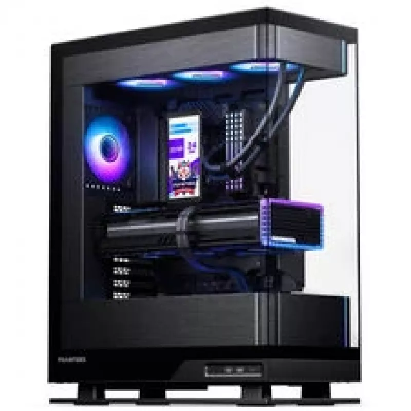 Phanteks Glacier One 360M25 LCD AiO-vedelikjahutus, 6-tolline ekraan - 360 mm, must